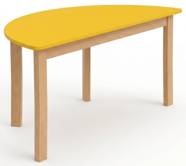 table demi-ronde Ø120 k’briol